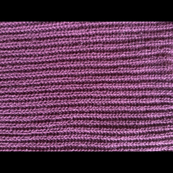 Purple lace detail sweater - Picture 5 of 5